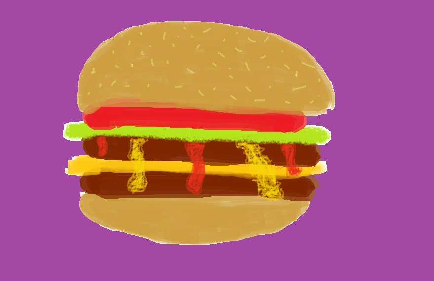 MS Paint Burger