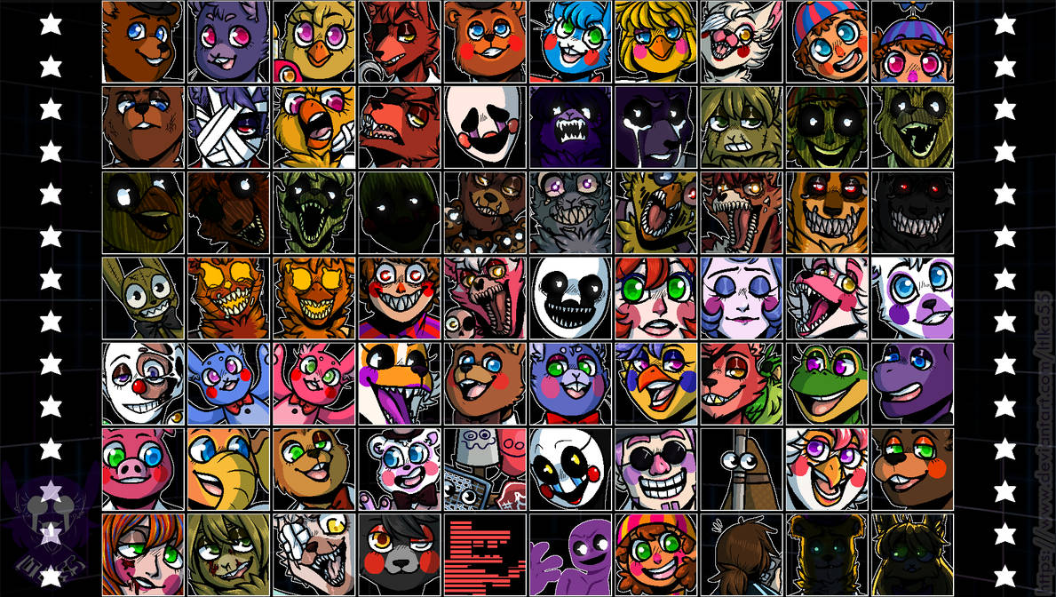 UCN Roster Redraw(70/20 and AU edition?) by Ltlka55 on DeviantArt