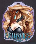 Solange Bust Badge