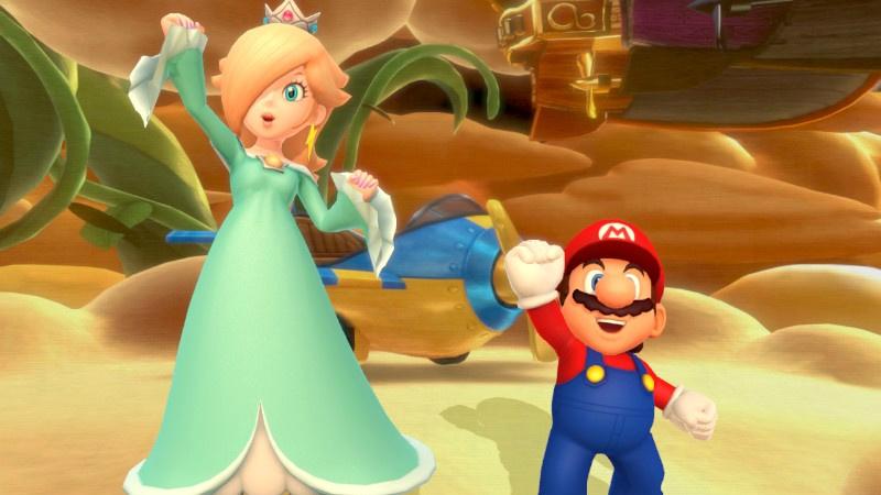 Rosalina and Mario in MP 10