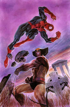 Wolverine VS Spiderman