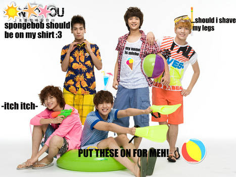 SHINee Macro:.Time to Go to The Beach!.: