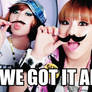 2NE1 Macro:.MOUSTACHE.: