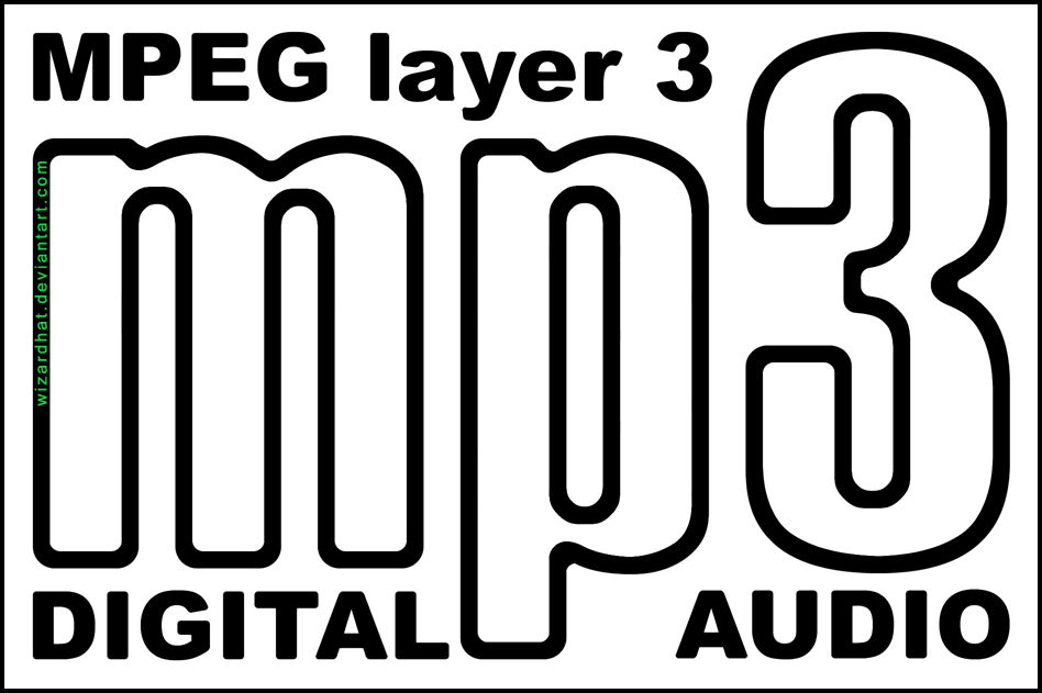 MP3 logo by wizardhat on DeviantArt