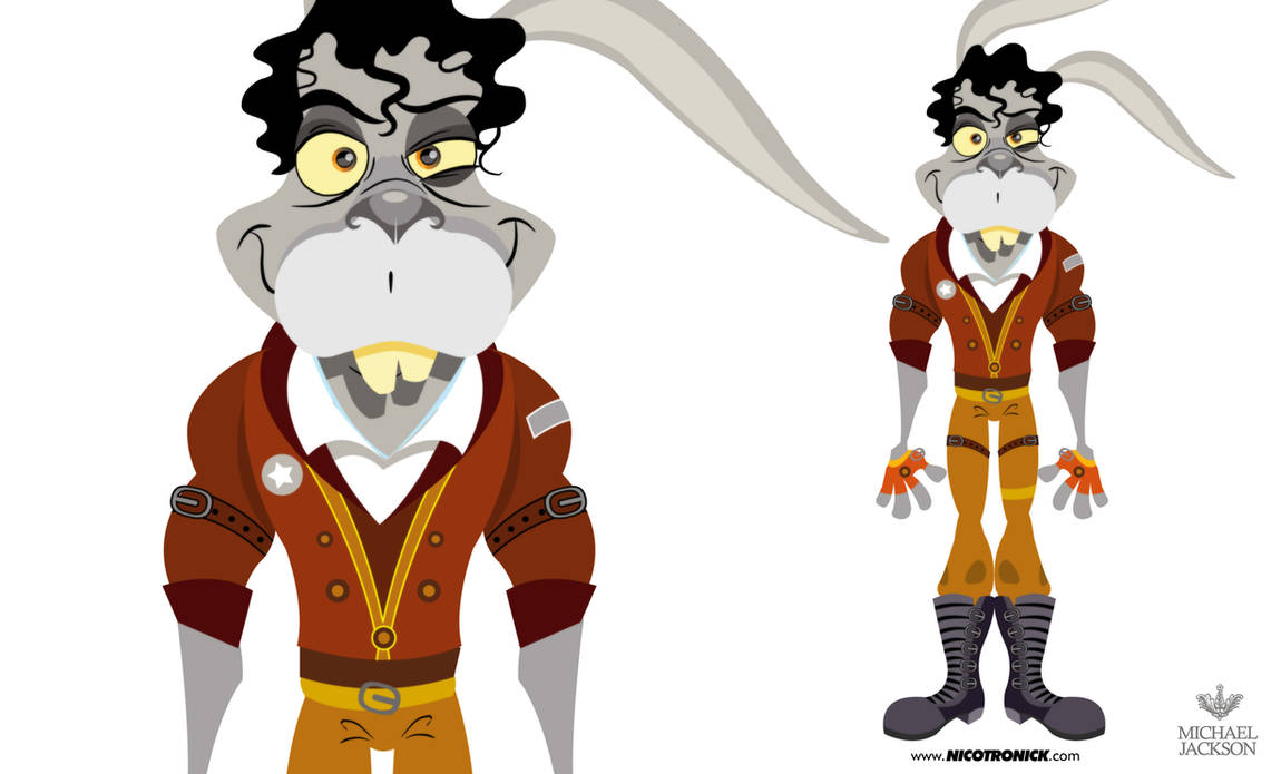 MICHAEL JACKSON Rabbit by nicotronick on DeviantArt