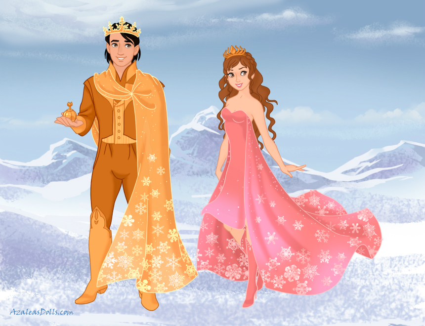 Alessandra and Alejandro frozen style