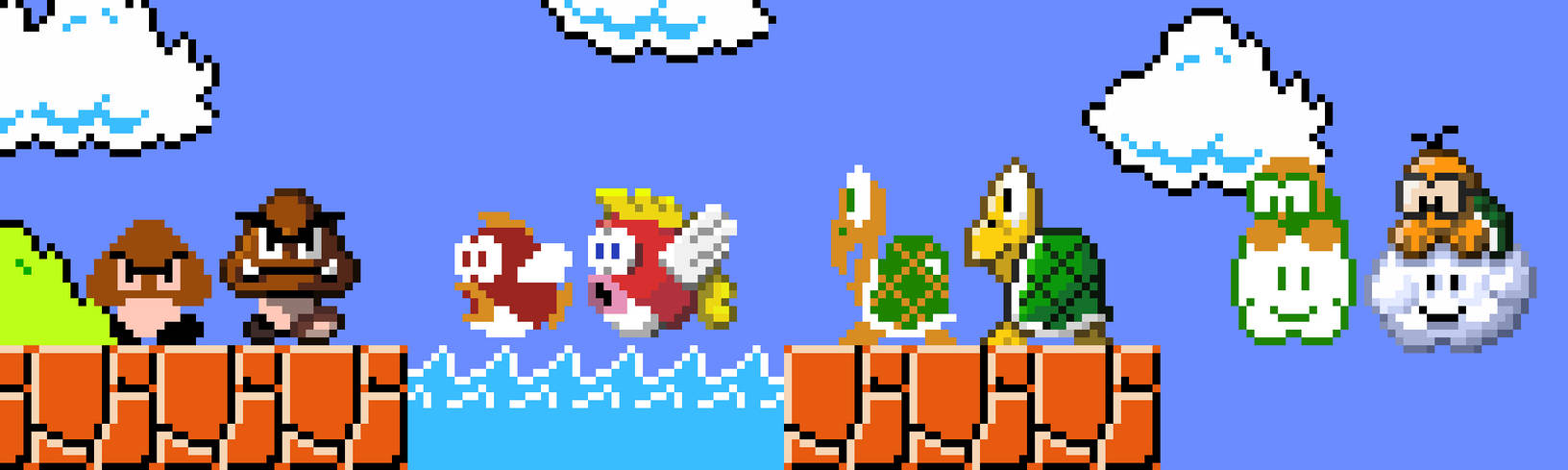 Mario Rework Mario Enemies Rework by PapaPoncho on DeviantArt