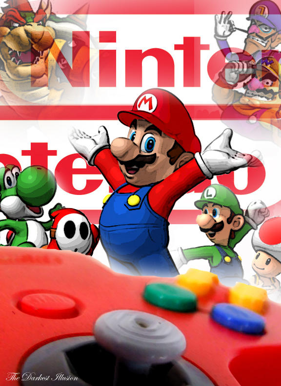 Nintendo Collage by The-Darkest-Illusion on DeviantArt