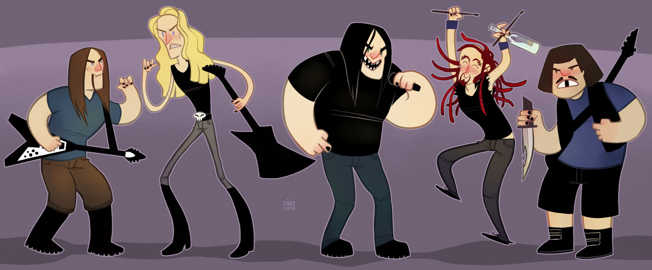 Dethklok by SIIINS on DeviantArt