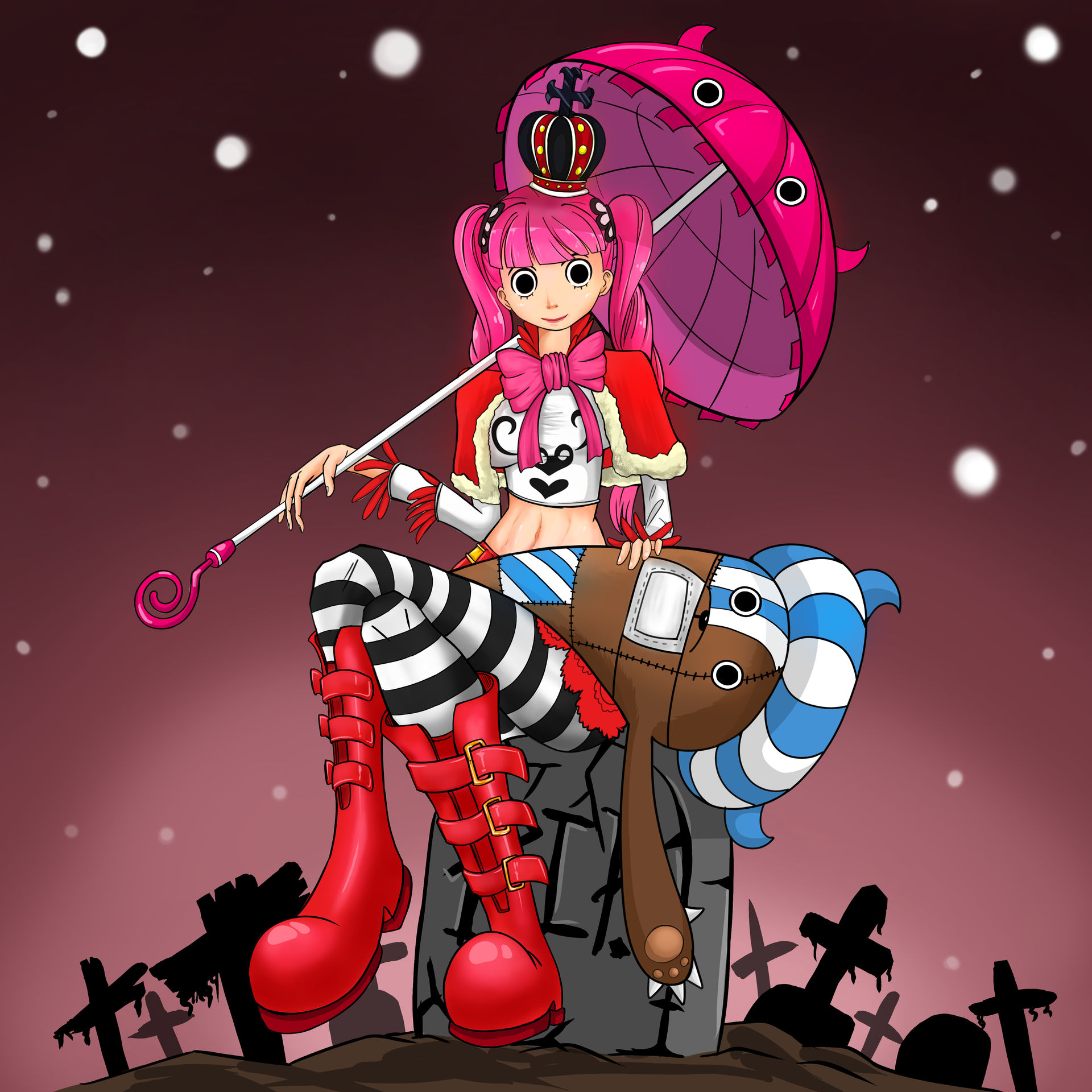 Perona Fanart by AunnyChan on DeviantArt
