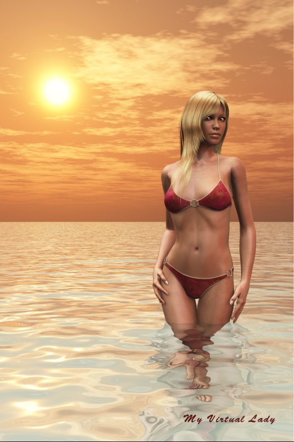 Sunset on Victoria by myvirtuallady