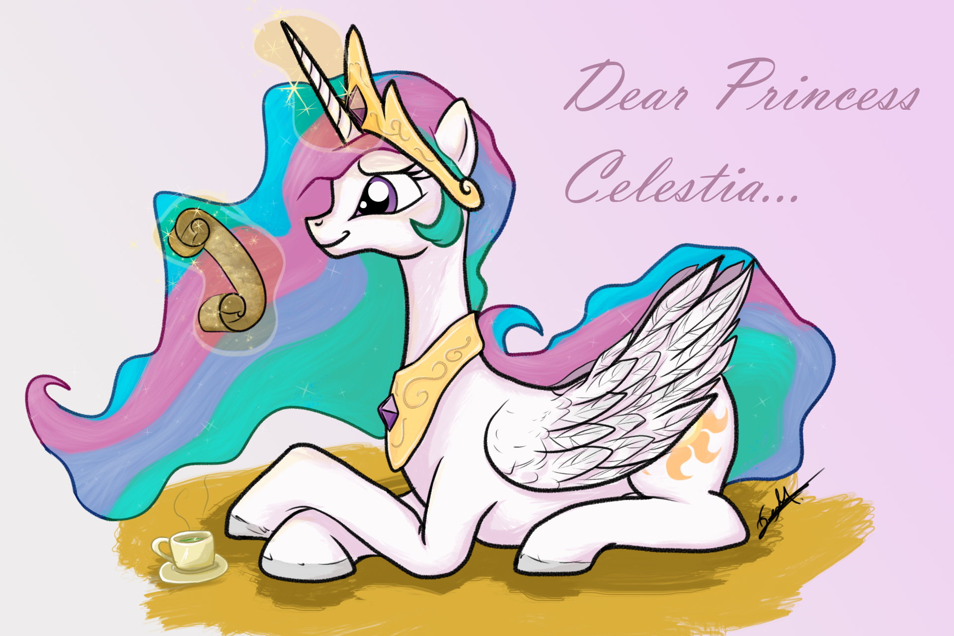 Dear Princess Celestia