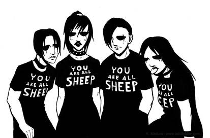 you are all sheep