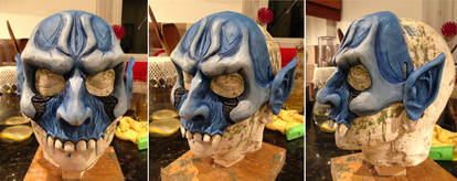 Raziel Face Cast - Painting 2