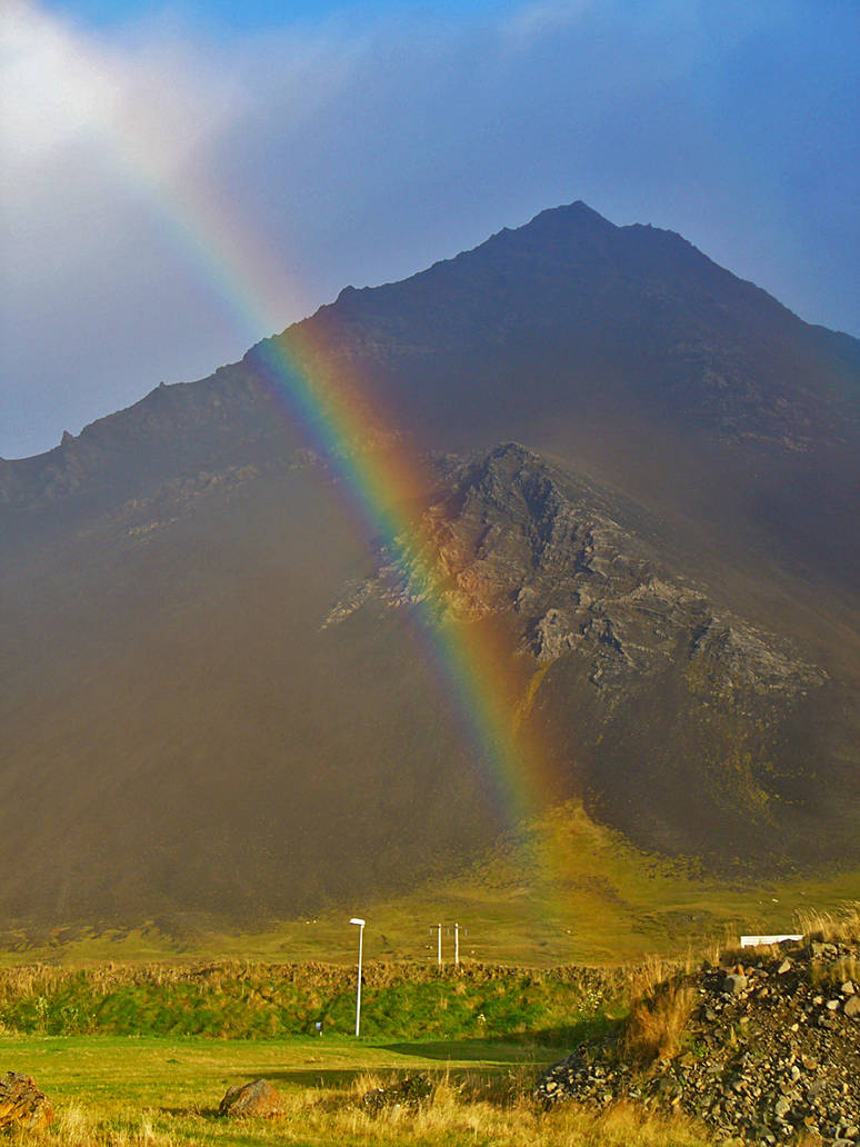 Rainbow at Snaefellsnes, Iceland by schattigerKeks on DeviantArt
