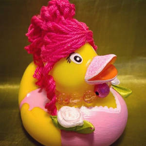 Pink Diva Duck