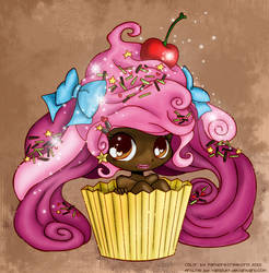 Cupcake Girl Color