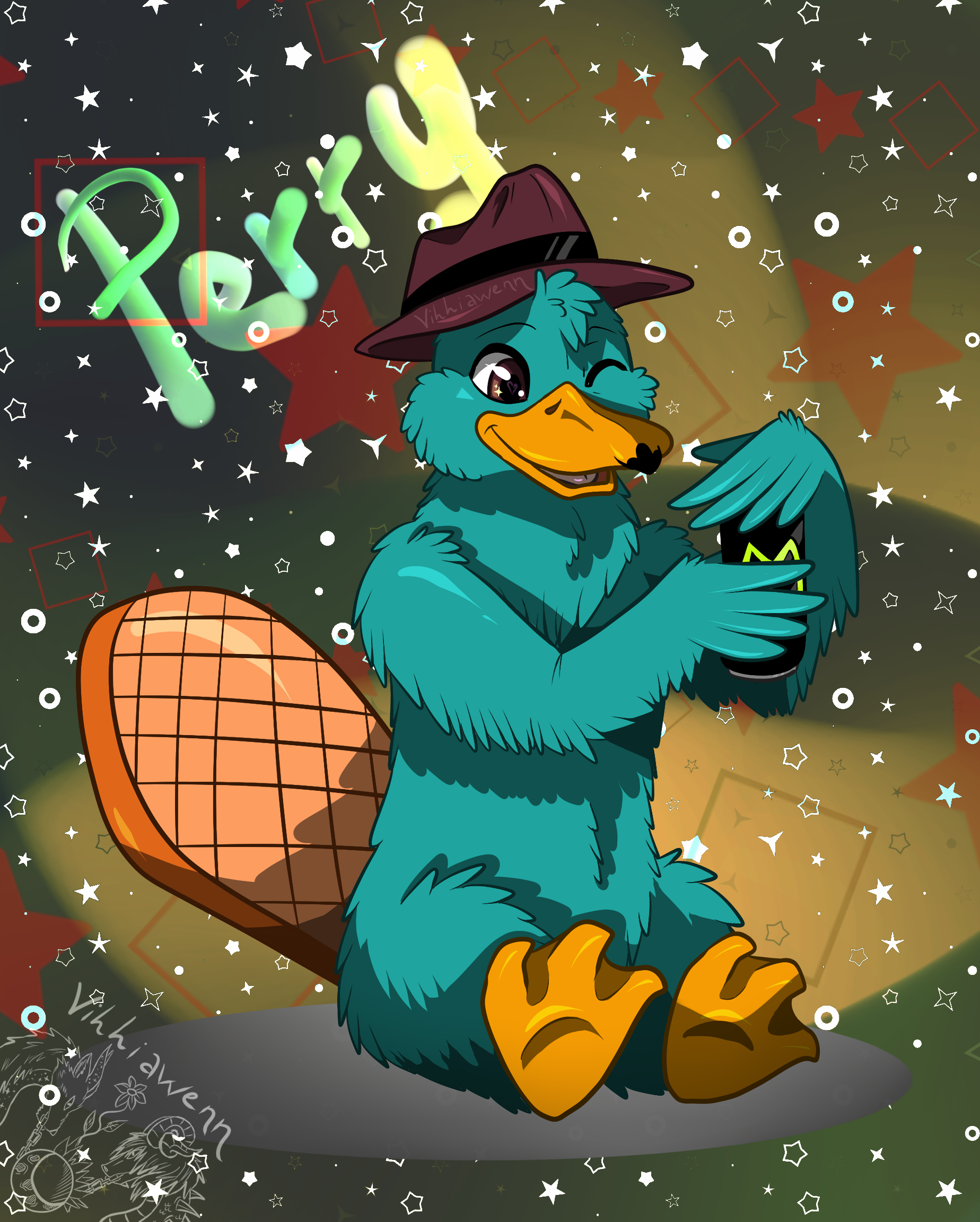 Perry Platypus, because why not by on DeviantArt