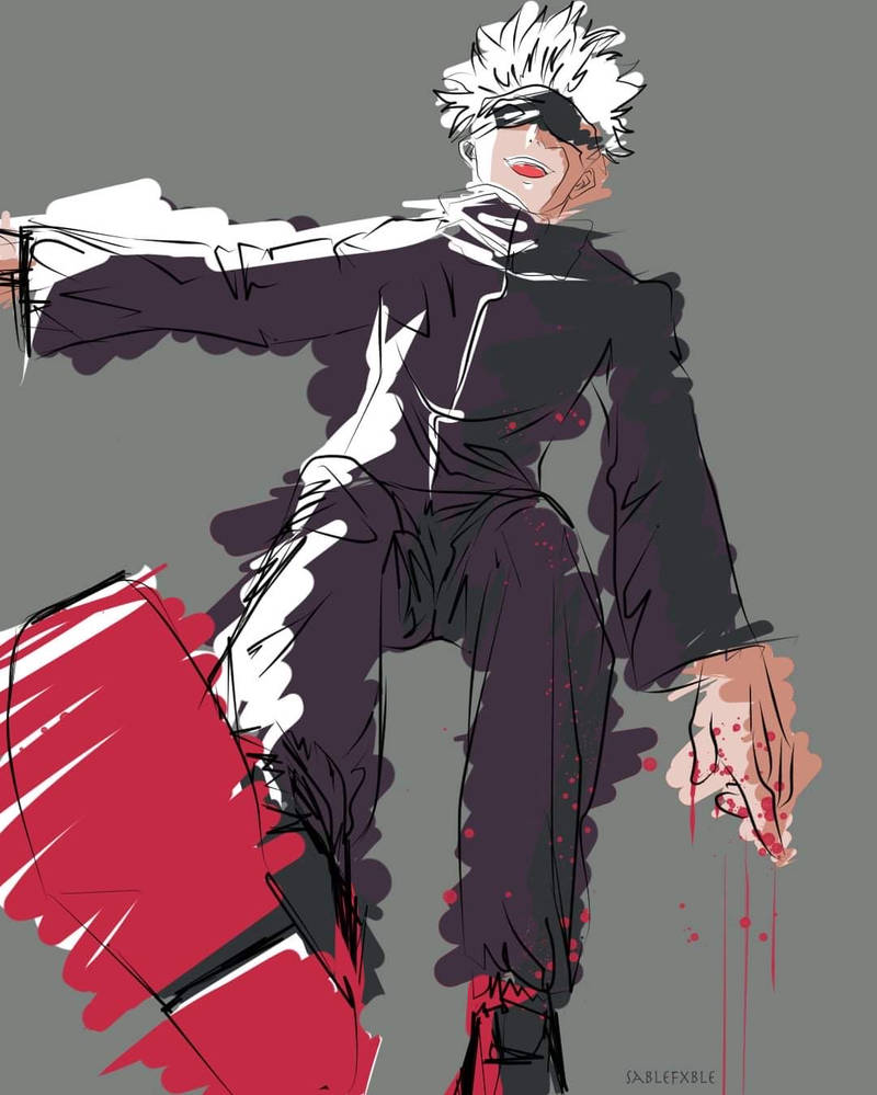 Gojo Satoru Jujutsu Kaisen by sablefxble on DeviantArt