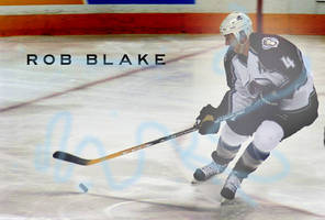 Rob Blake Sign-Pic