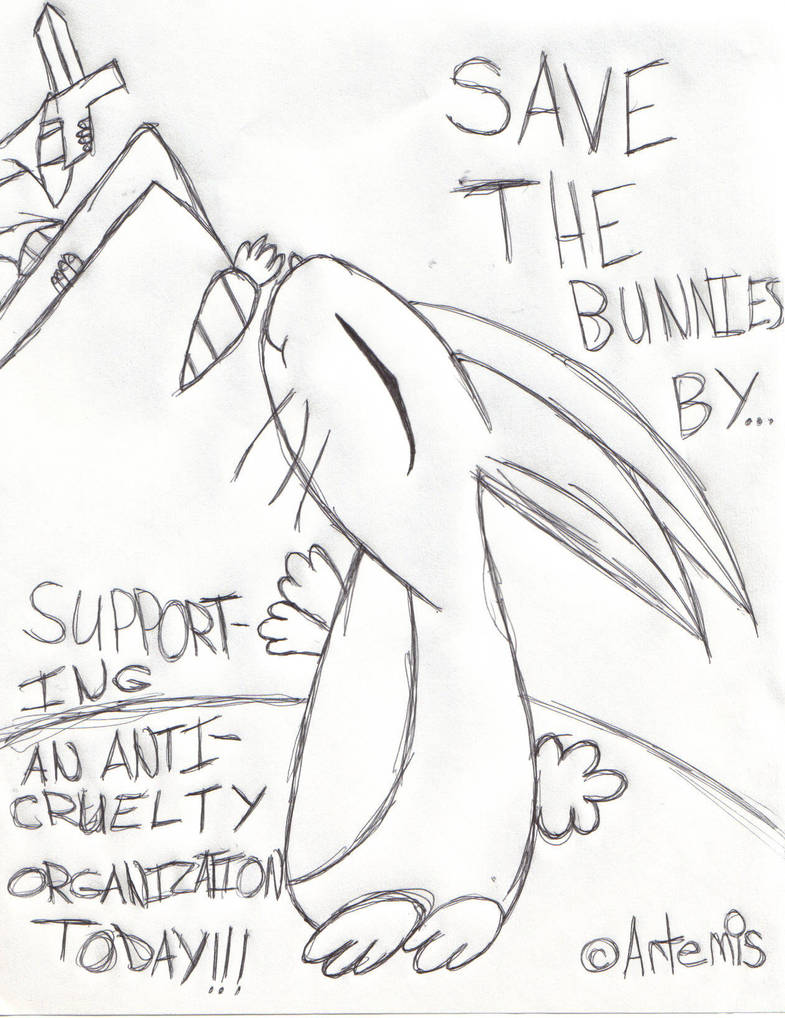 How to save the bunnies by ArtemistheBum on DeviantArt