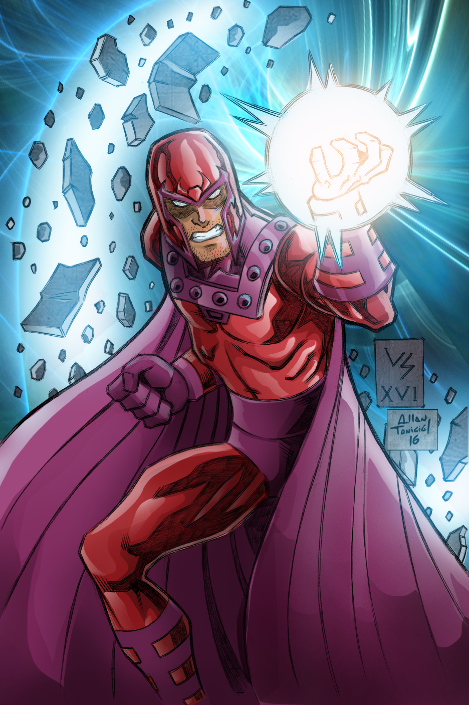 Magneto colored...