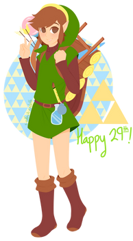 Happy 29th, Link!