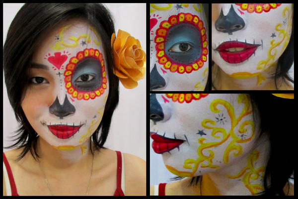 La Muerte The Book Of Life Makeup By