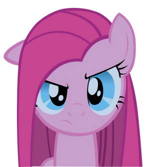 Serious Pinkie Pie