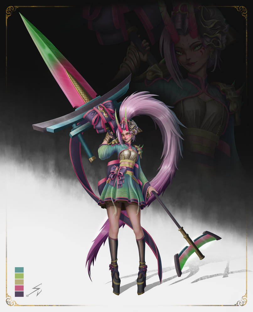 Demon Character Concept Art by Redemel on DeviantArt