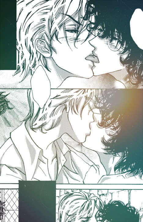 HP doujinshi - Kissing