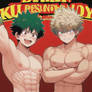 Deku and Bakugo