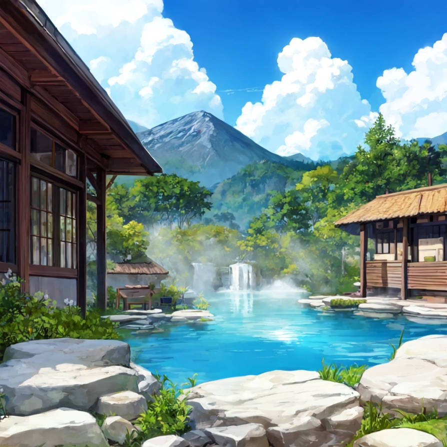 Hot Spring Spa V3 by CaleAi on DeviantArt