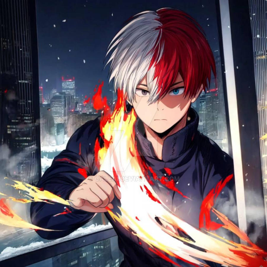 Todoroki Animation Todoroki Untitled Action by CaleAi on DeviantArt