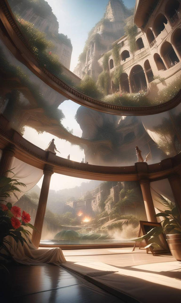 Oasis Fanatsy Magic Layout Fantasy Oasis by CaleAi on DeviantArt