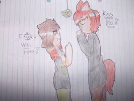 {FXB} Foxy Wants a Kiss under the Mistletoe~[GIFT]