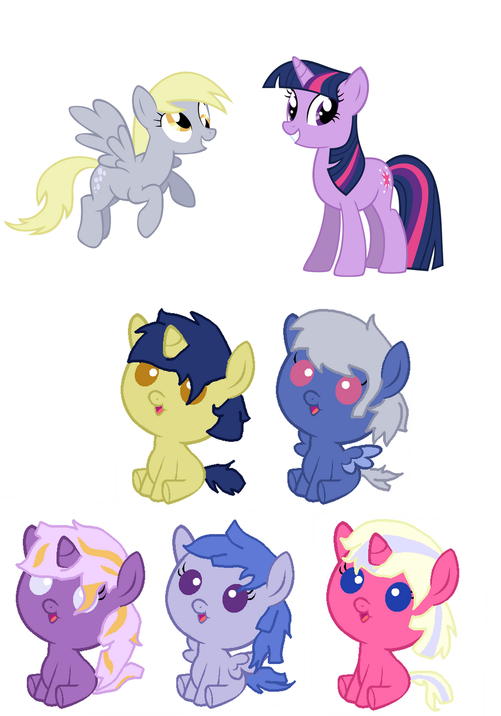 Twilight x Derpy Adopts! OPEN