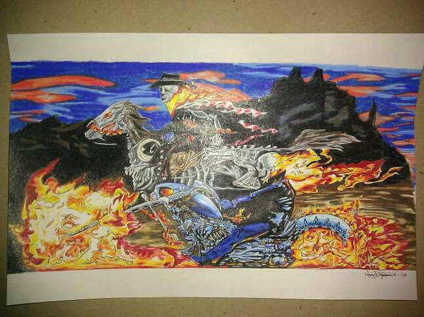 Ghost Rider Carving Ghost Rider by madtats on DeviantArt