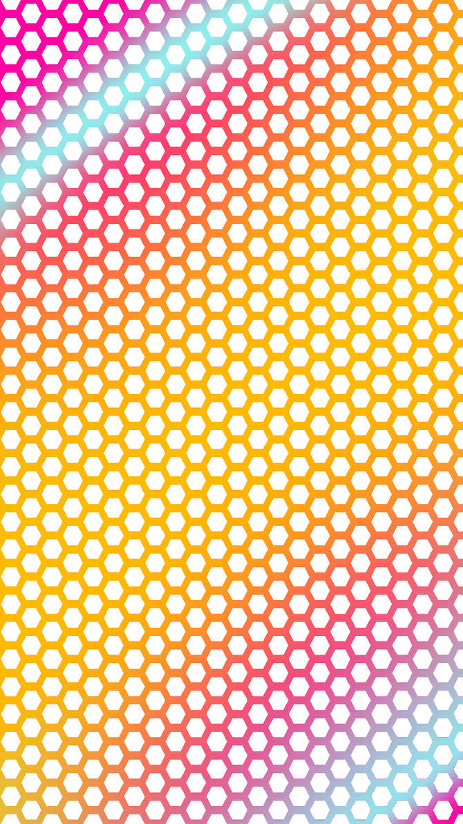 Hexagon Gradient Pattern by InspiredARTIST12teen on DeviantArt