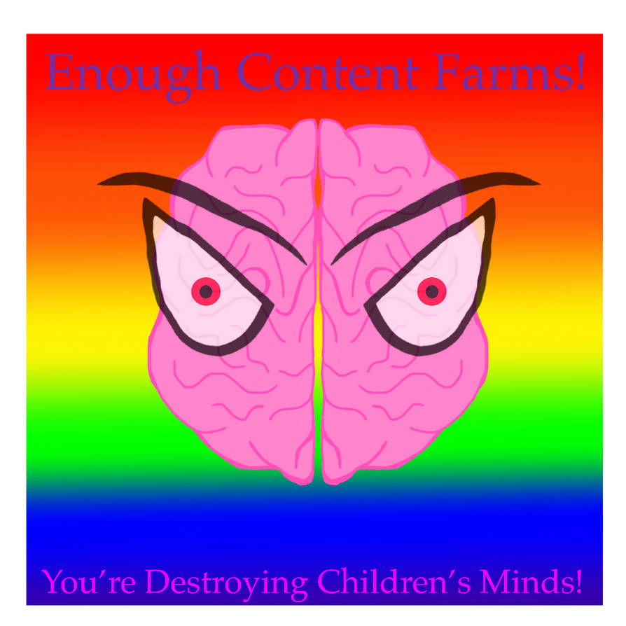 Message about Content Farms by InspiredARTIST12teen on DeviantArt