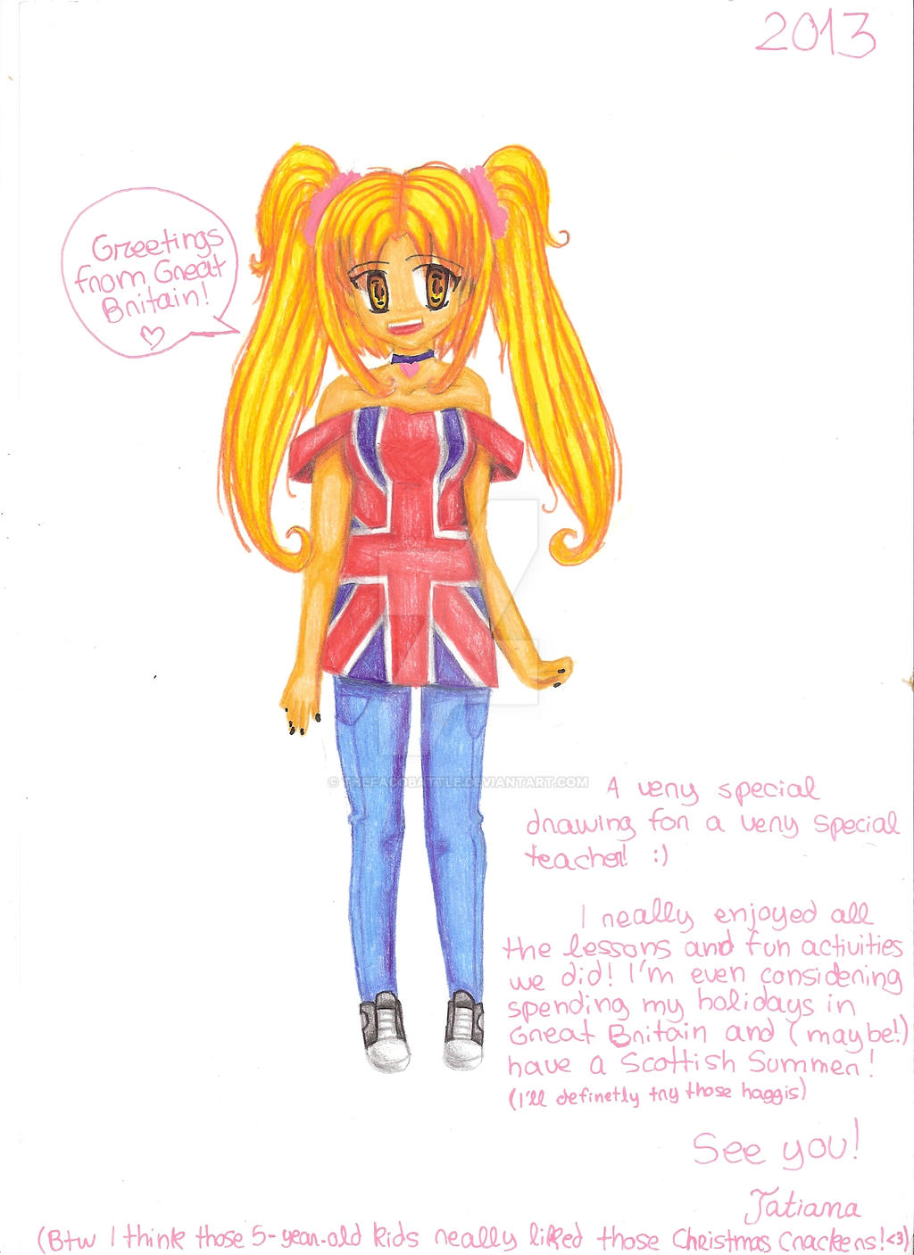 British Anime Girl