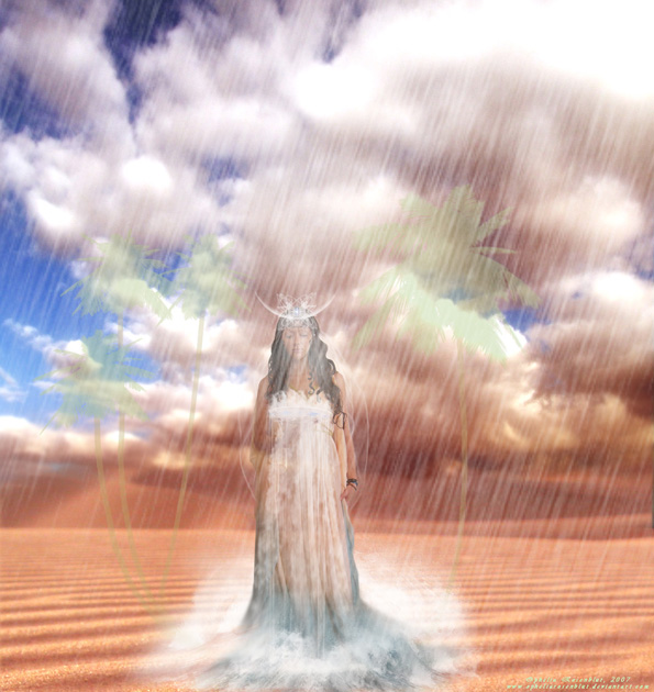 Serafitas, the Water Goddess by OpheliaRosenblut