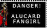 Alucard fanigirl stamp