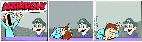 Jon is frustrated with Weegee