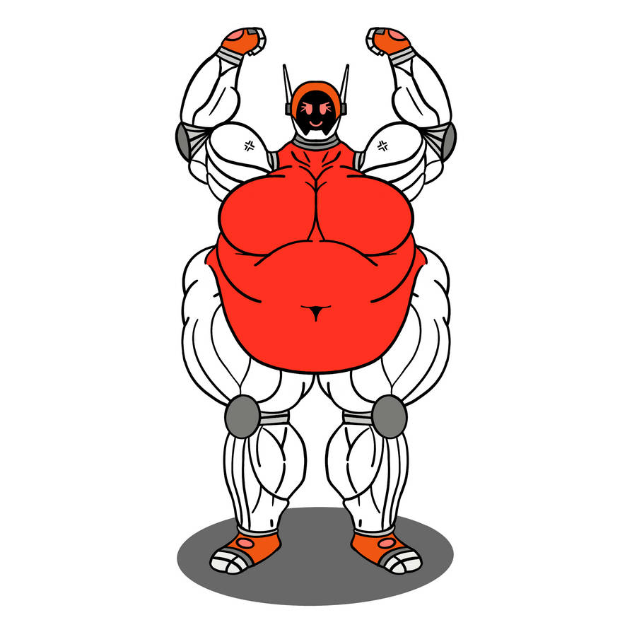 Fat Deviantart Robot strongfat robot gal by somethingaboutmemes on DeviantArt