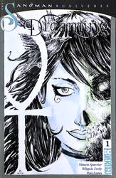 The Dreaming #1 sketch cover: Death