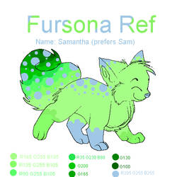 Fursona Reffie