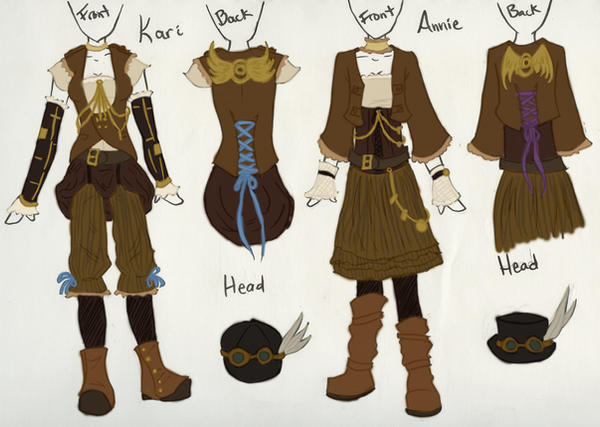 Steampunk Outfits Design