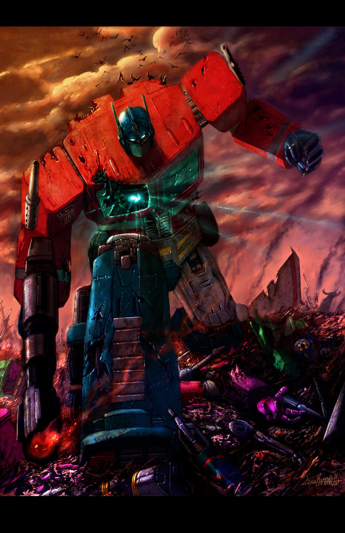 Optimus Prime by LivioRamondelli on DeviantArt