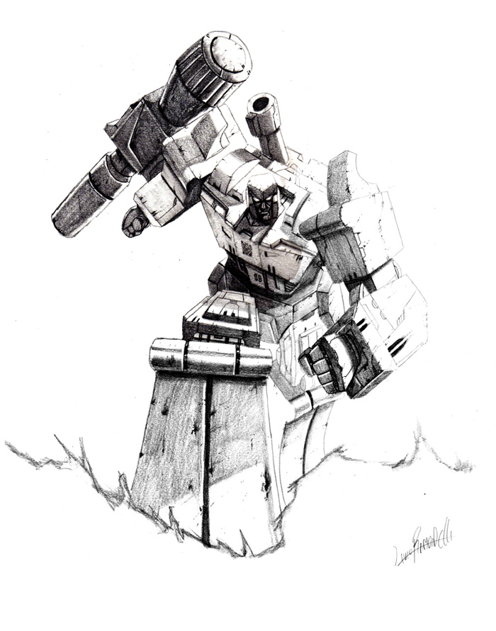 'Best of Megatron' IDW pencils